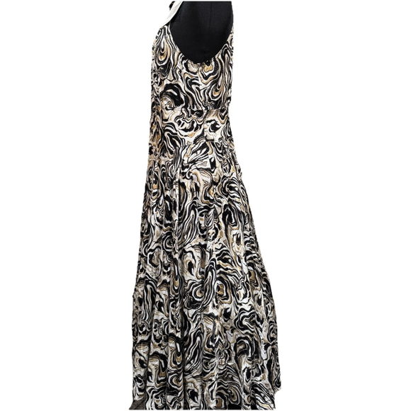 Diane von Furstenberg NICOLA Marble Swing Midi Dress $498 - Picture 7 of 16